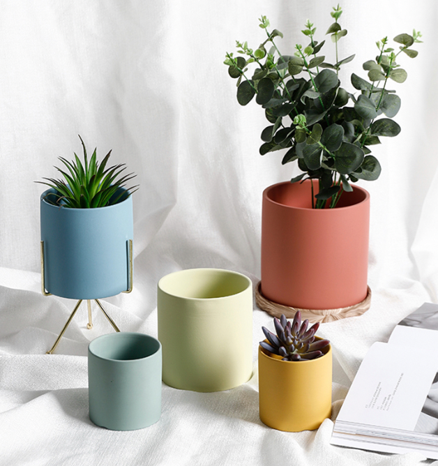 Colourful Ceramic Pots