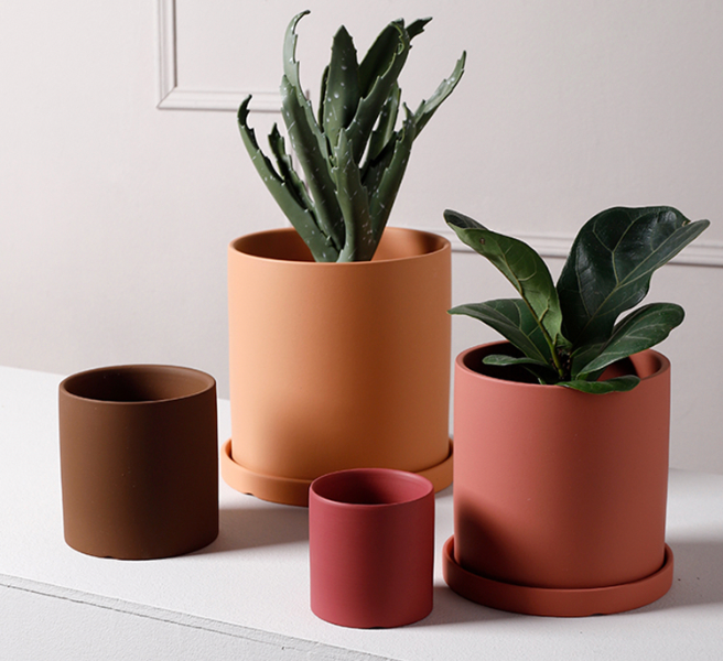 Colourful Ceramic Pots