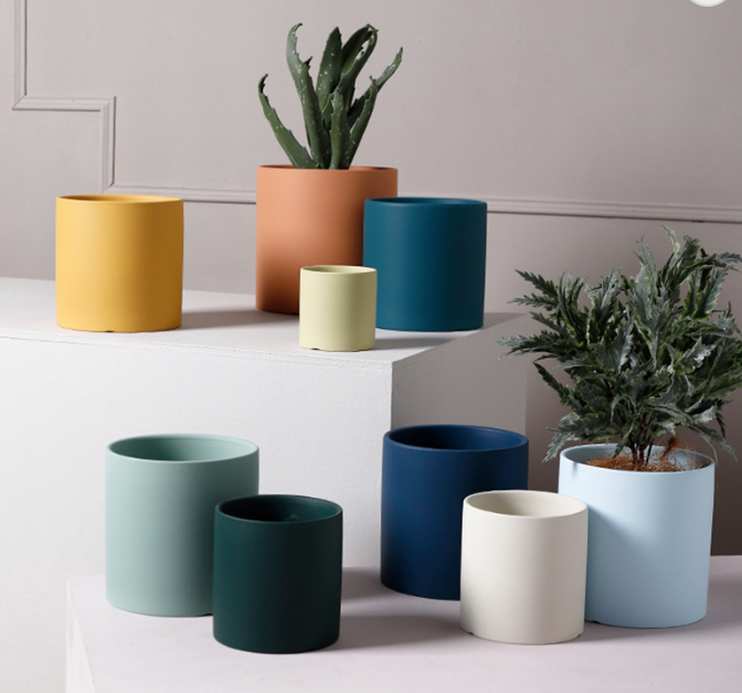 Colourful Ceramic Pots